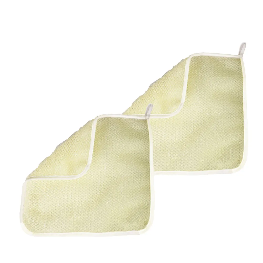 

2Pcs Exfoliating Bath Cloths Deep Cleaning Body Wash Scrubber Remove Dead Skin Smooth Shower Accessories Bathing Towel