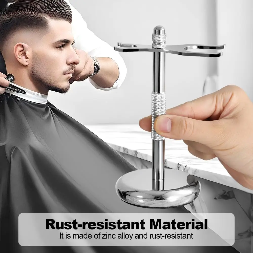 Razor Holder Stand Elegant Safety Razor Stand Safety Razor Holder Sturdy Shaving Brush Holder For Grooming Station Gift For Men