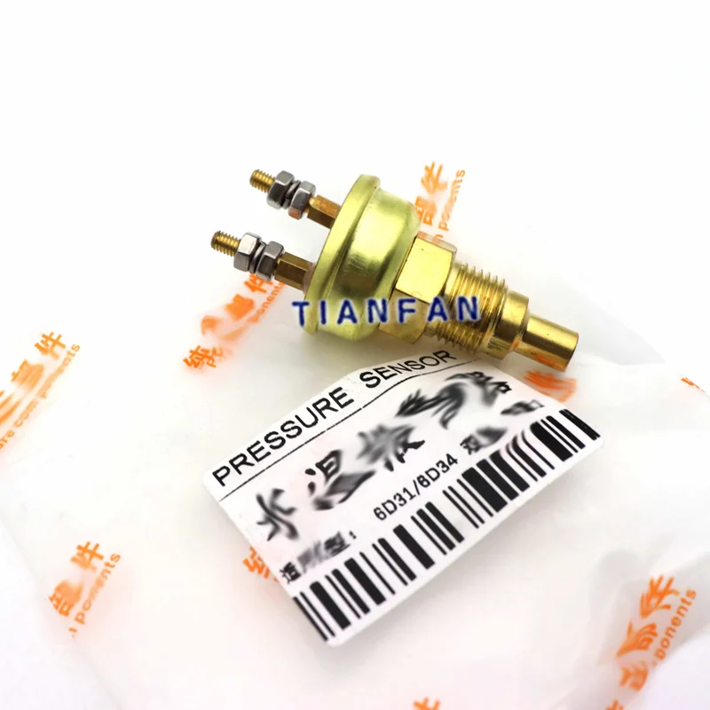 

ME049265 6D31 6D34 Engine Water Temperature Sensor Fo SK200-6 SK250-6 HD820 Excavator Accessories