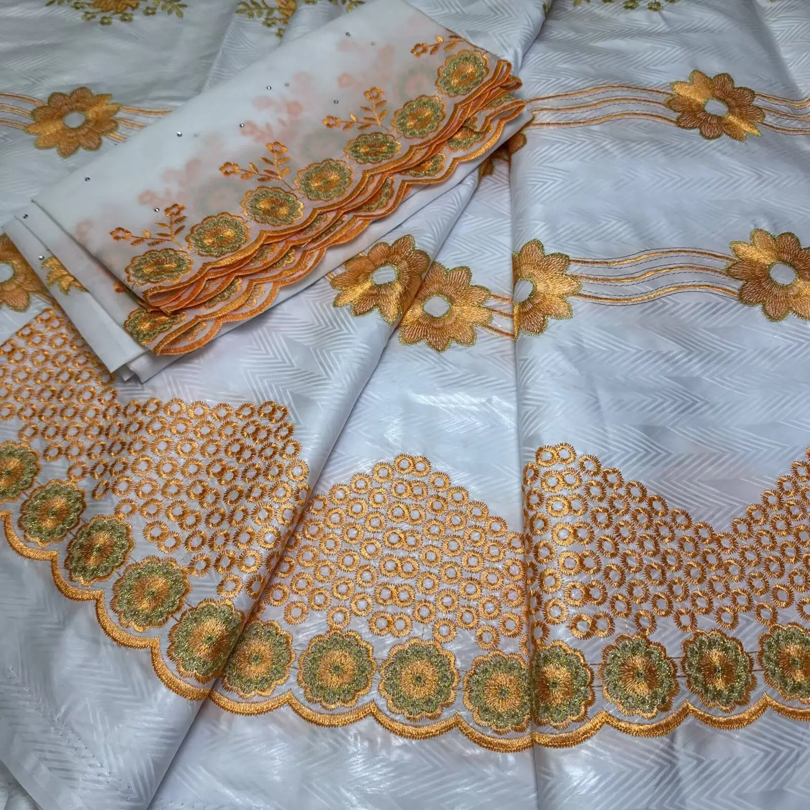 Рисунок 2 - 7 ярдов вышивка африканская ткань