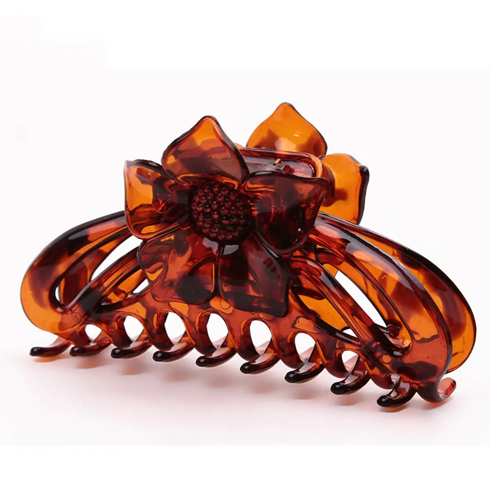 

3Pcs Large Classic Claw Clips Hair Claw Clamp for Women Girls Elderly Long Thick Hair Styling Accessories Fashionable Updo