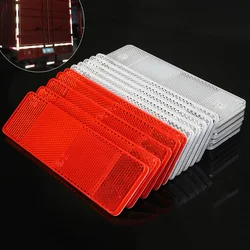 Truck Motorcycle Reflective Plate Sticker Car reflective logo Plastic Reflective Reflector Night Safety Warning Sticker Tape