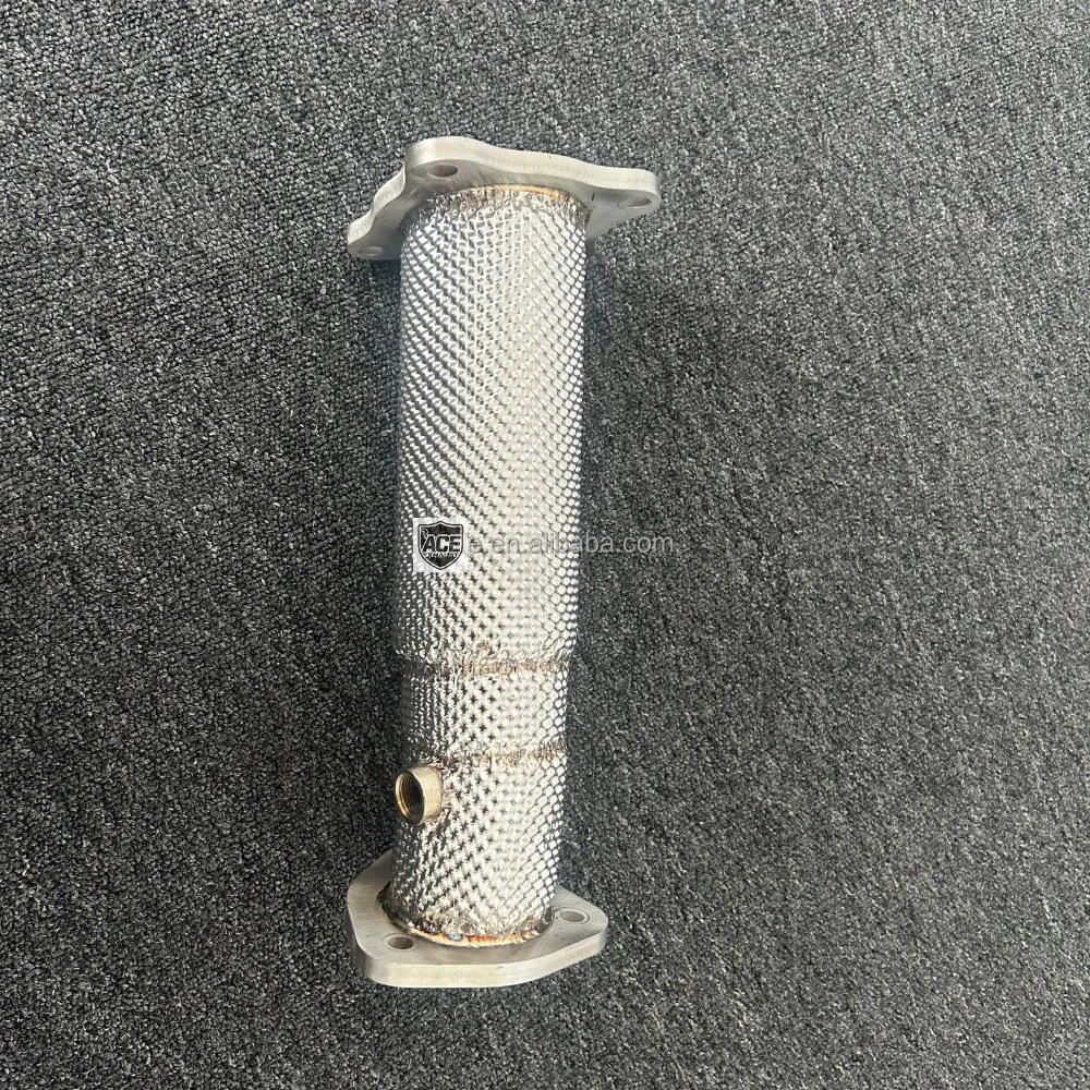ACE Wärmeisolierender Hochdurchsatz-Downpipe-Kopf für Audi A4 A5 Q5 B9.5 2.0T 2021-2024 Edelstahl Leistungs-Upgrade – Detail 7