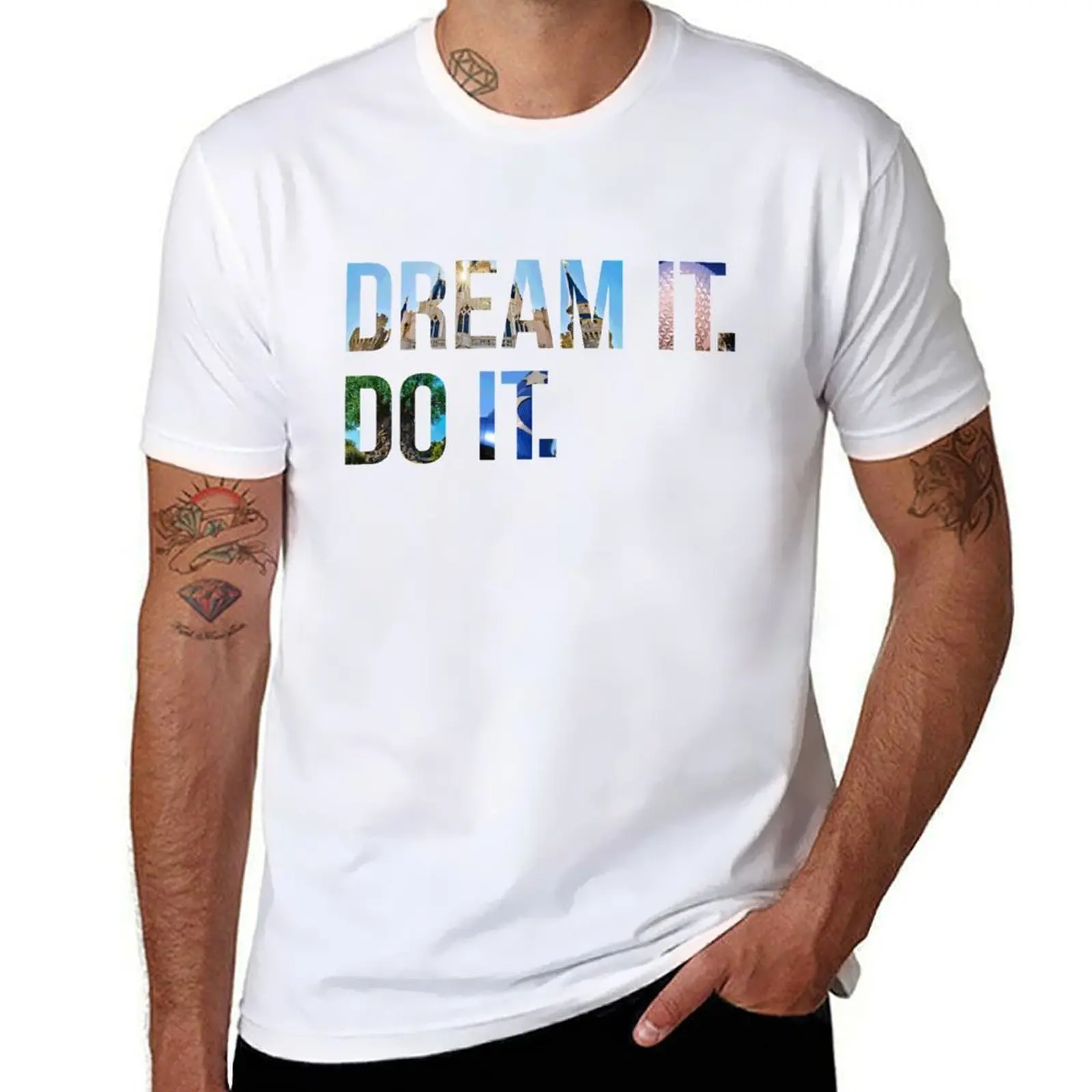 

Dream It. Do it. T-Shirt cotton tshirt 100% t shirt man designer T-Shirt