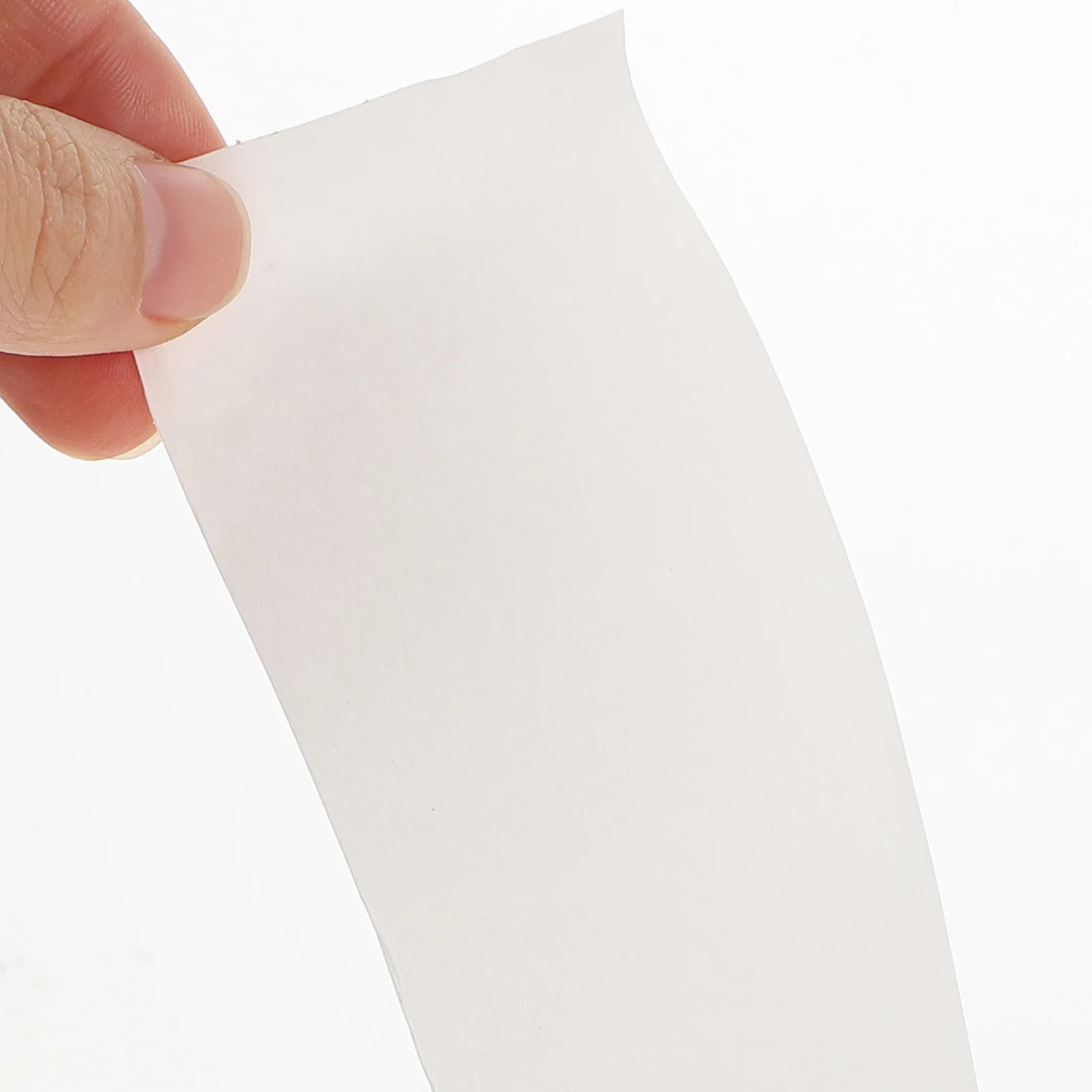 

2 Pcs Tape Kraft Paper Writable Seal Packaging White Packing Gummed with Adhesive