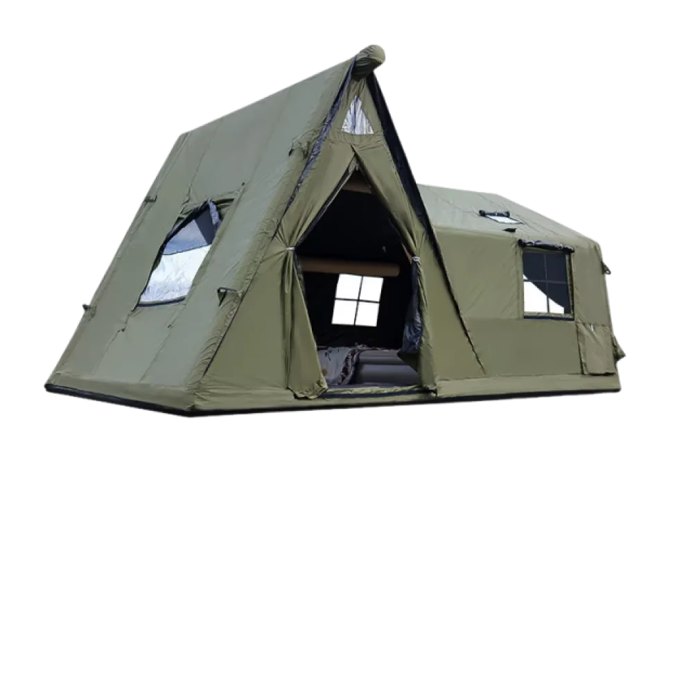 

Factory Custom Multi-Person Large Oxford Four-Season Double Layer Waterproof Inflatable Camping Tent Quick Automatic Opening for