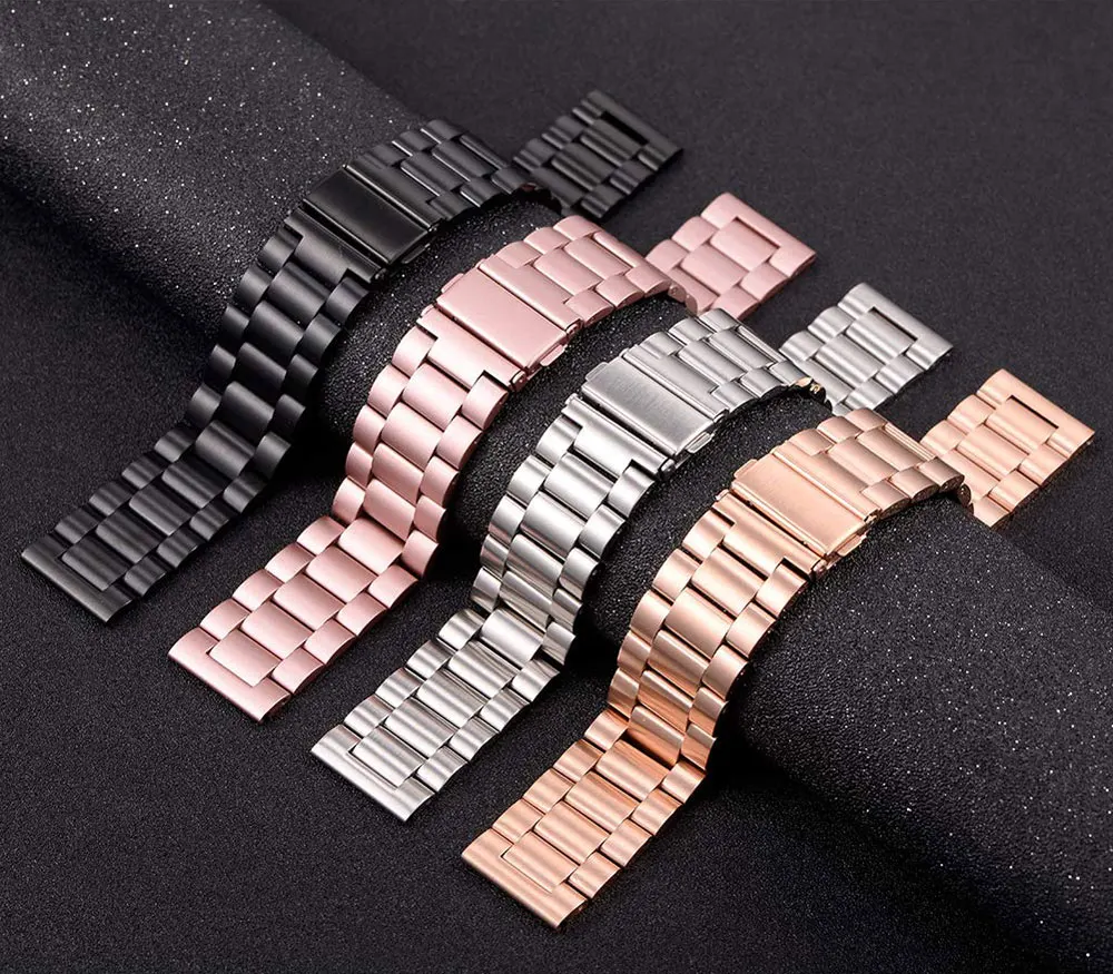 Horlogeband Voor Xiaomi Imilab KW66 Smart Horloge Band Polsband Classic Business Metalen Rvs Strap Vervanging Armband