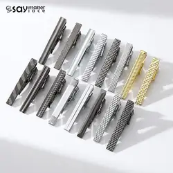 Fashion Simple Metal Tie Clip For Men Wedding Necktie Tie Clasp Clip Gentleman Ties Bar Tie Pin Men Shirts Jewelry Accessories