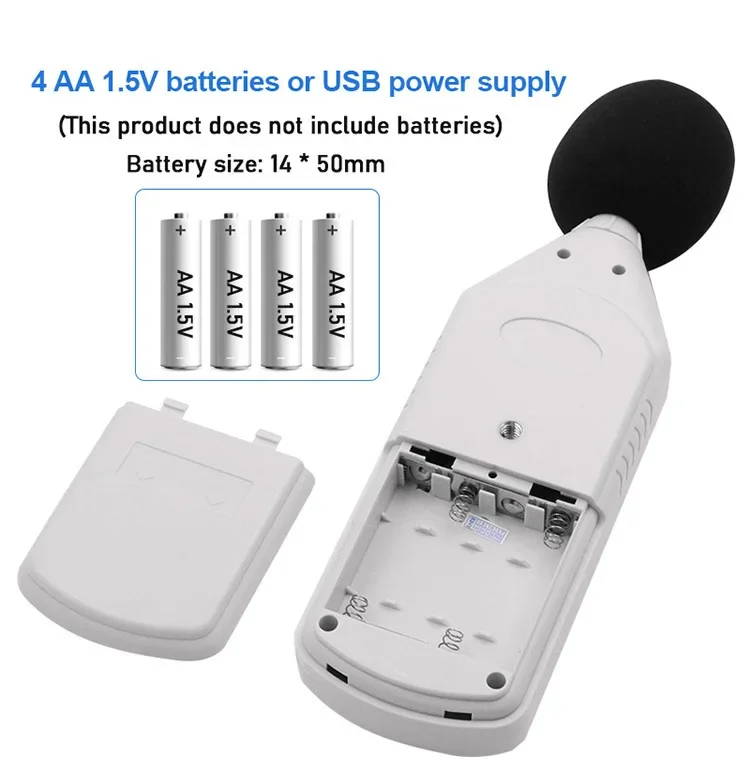 HEDAO HY-1361 デジタル騒音計 騒音計 ABS 1.5dB精度 USBコンピュータ接続 スマートアプリ対応 1年保証