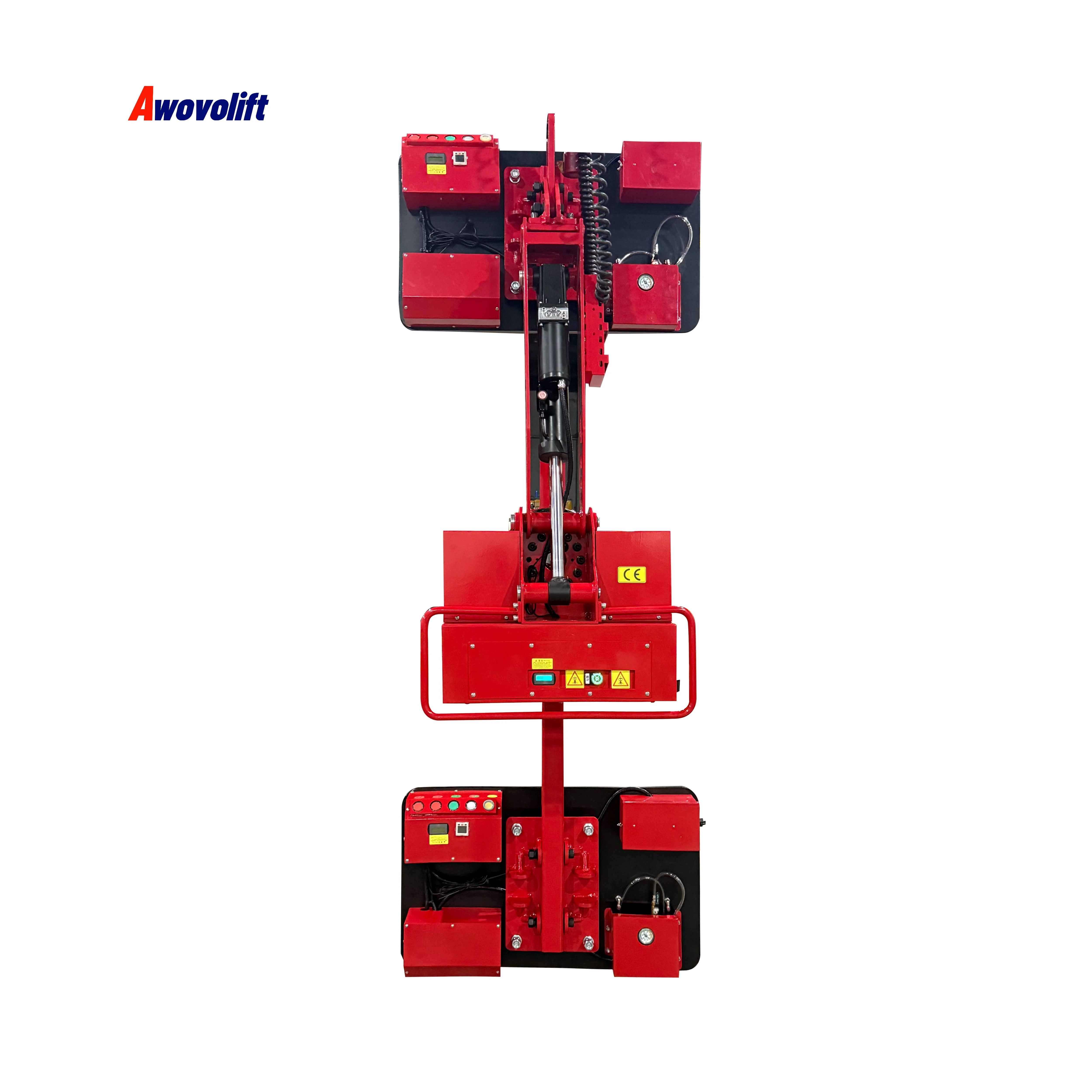 Awovolift Electric Vacuum Lifter 2 Suction Cup Glass Lifter Tilting and Rotate Carrier Sucker Plate Granite Lifting Tool 1000kg