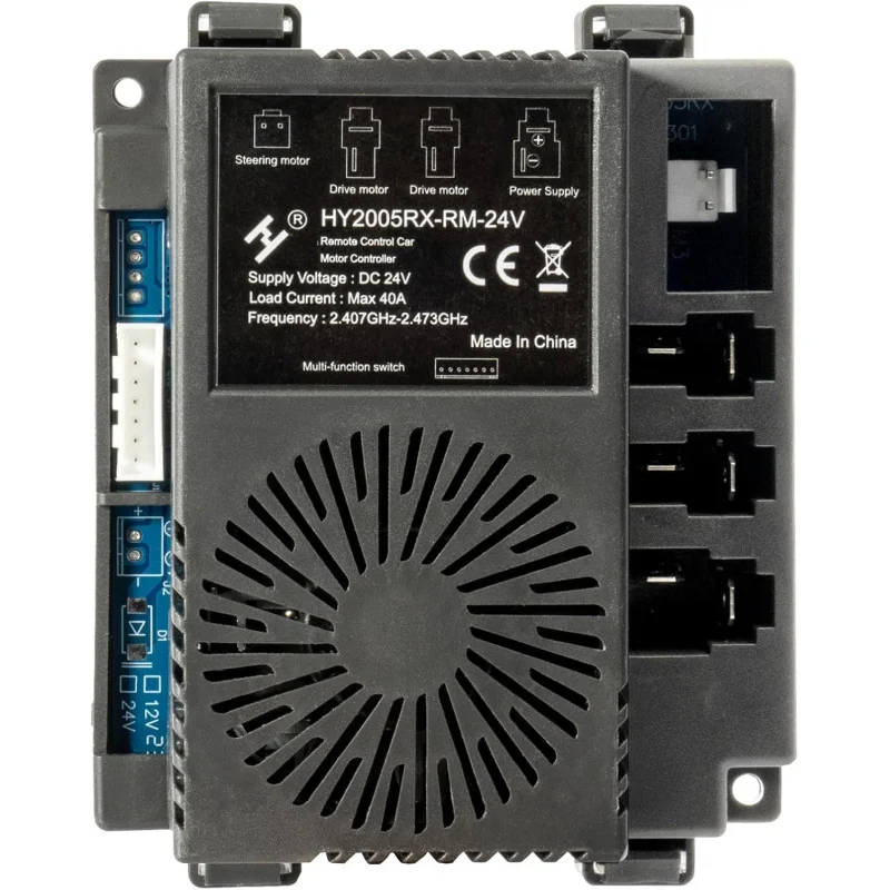

HY2005RX-RM-24V Ride On Car Controller Box – Circuit Board Replacement – 24V Receiver Control Module