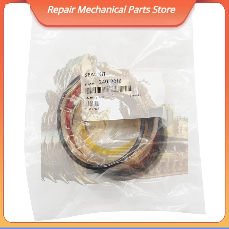 

240-2016 2402016 Hydraulic Cylinder Seal Kit Fits For Cat Motor Grader 140h 143h