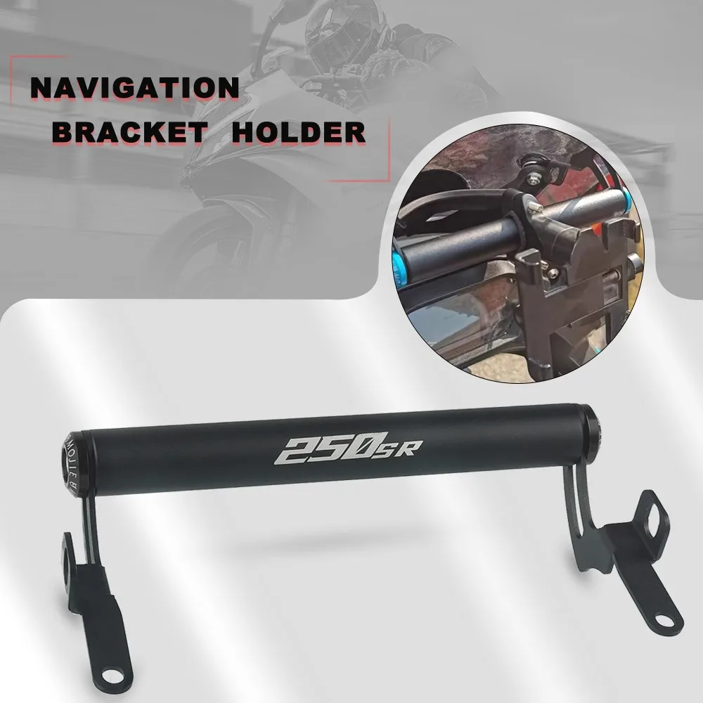 

For CFMOTO SR250 250SR 300SR 250 SR 300 Motorcycle Accessories SMART Phone GPS Navigation Plate Bracket Handlebar Adapt Holder