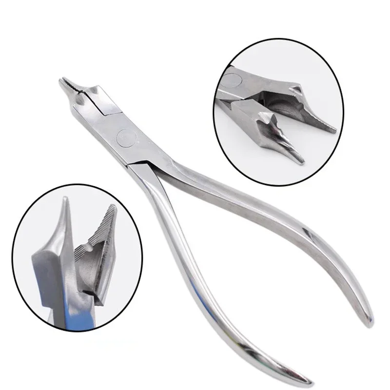 Dental Three Jaws Plier Orthodontic Oral Instrument Laboratory Technical Plier Wire Bending Pliers Dentist Tools Dentisty