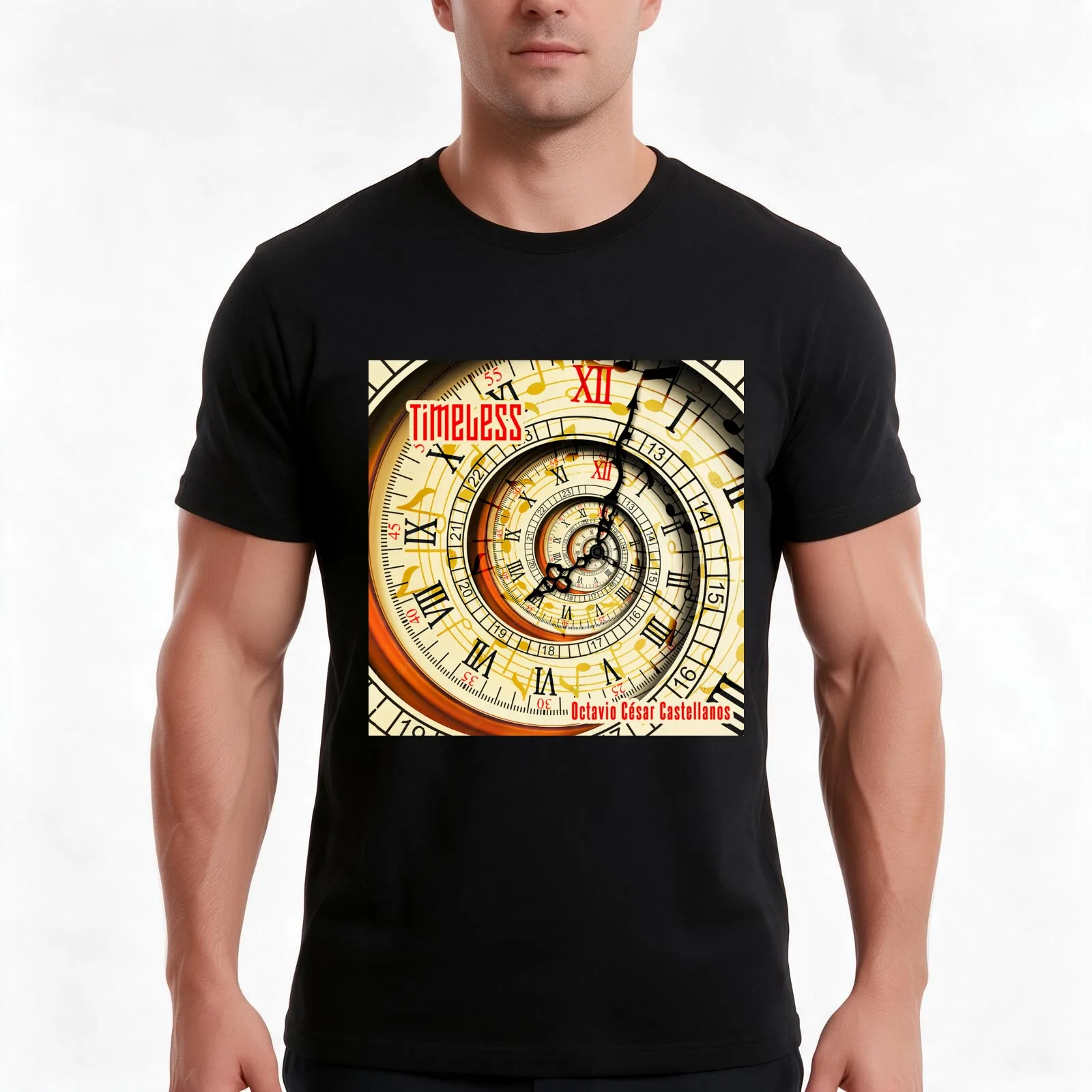 Timeless T-Shirt, Summer Casual Cotton Tee, Oversized Streetwear Tops, Vintage Graphic Print, Loose Fit Short Sleeve