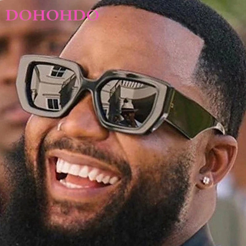 

Fashion Brand Design Square Women Sunglasses Trend Large Frame Men Sunglass Outdoor Street Photography Male Shades Lentes UV400