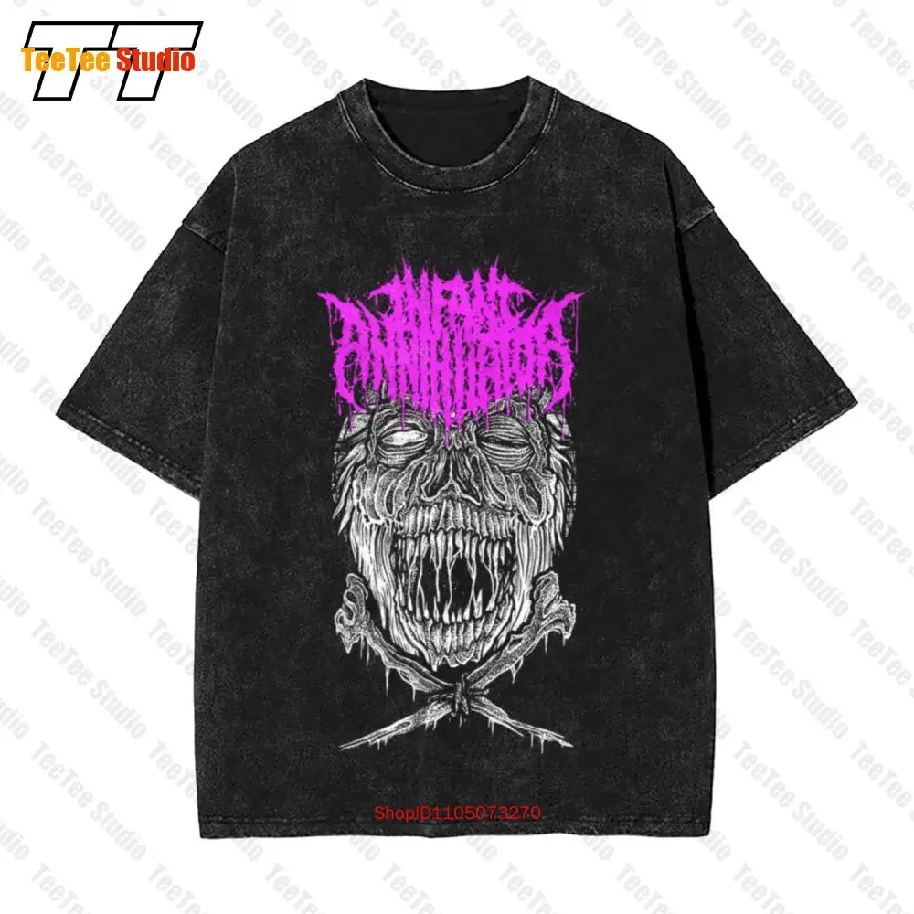 Infant Annihilator Cheeky Deathcore Vintage Oversized T-Shirt AR7L