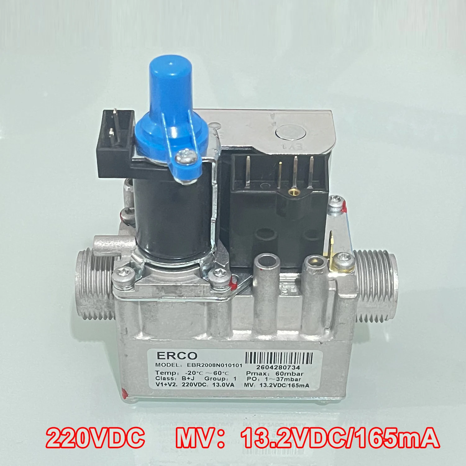 Gas Valve 220VDC EBR2008N Wall Mounted Boiler Gas Proportional Valve