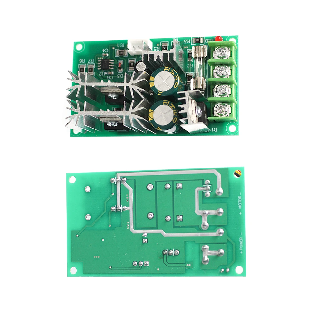 DC10-60V DC motor speed regulator 12V 24V 36V 48V High power drive module PWM Motor speed controller 20A current regulator