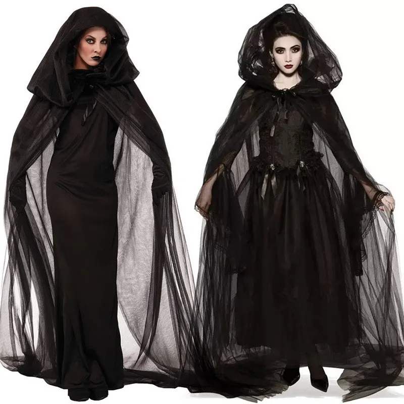 

Halloween Costume Ghost Bride Witch Game Suit Women's Traditional Ethnic Stage Performance Clothing Spring 2023
