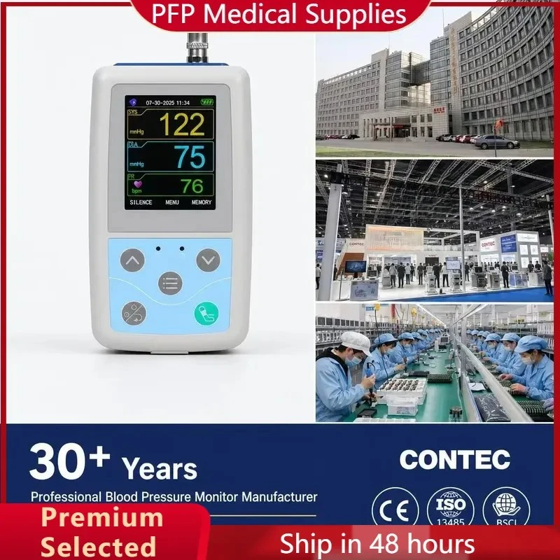 AP04 for ABPM50 Ambulatory Pressure Monitoring CE Certified ABPM Device