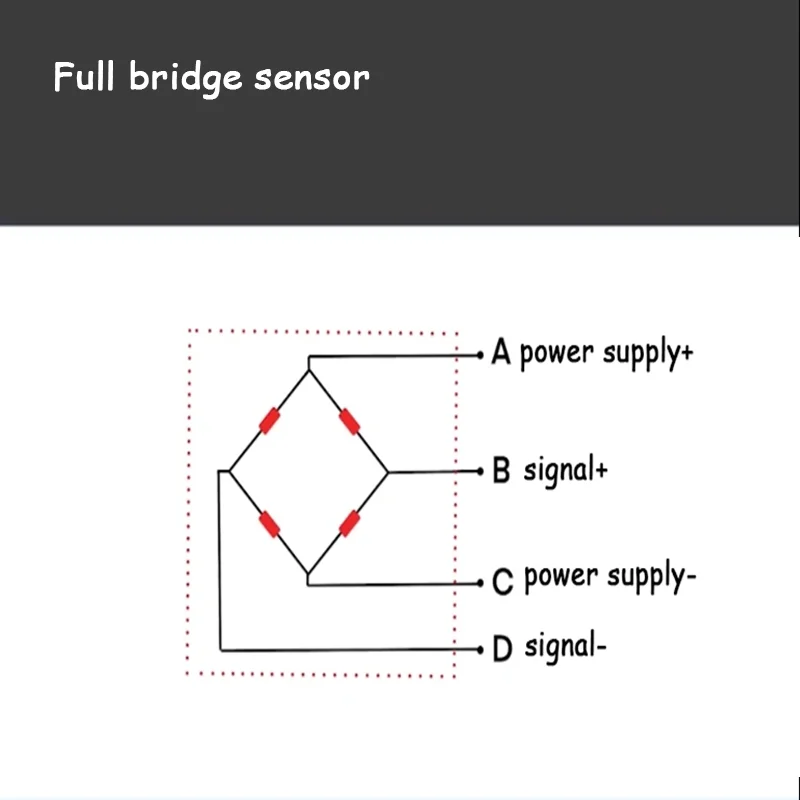 1pcs High precision full bridge strain gauge BF350-3EB for analog sensors Foil strain gauge Resistance BF1K