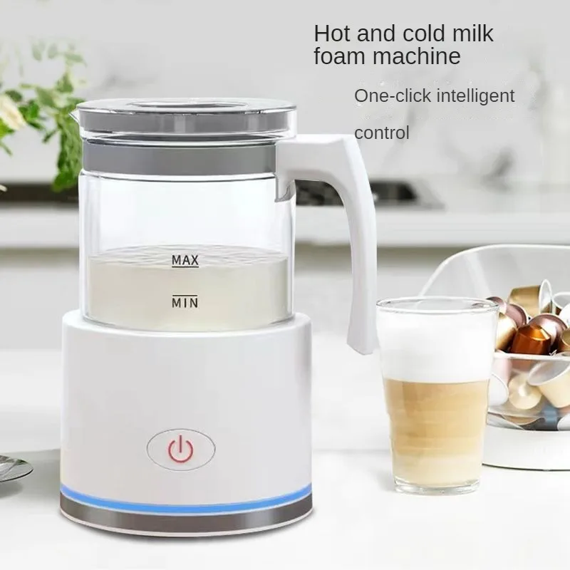 500ml Electric Milk Frother Milk Frother Intelligent Temperature Control Fancy Coffee Heated Milk Milk Frother for Home Use