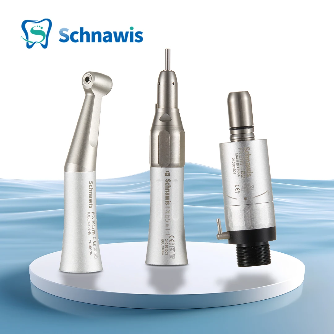 

FX25 FX65 Dental 1:1 Contra Angle Low Speed Direct Drive Handpiece Mini Head Dentistry Against Contra Angle Polishing Tools