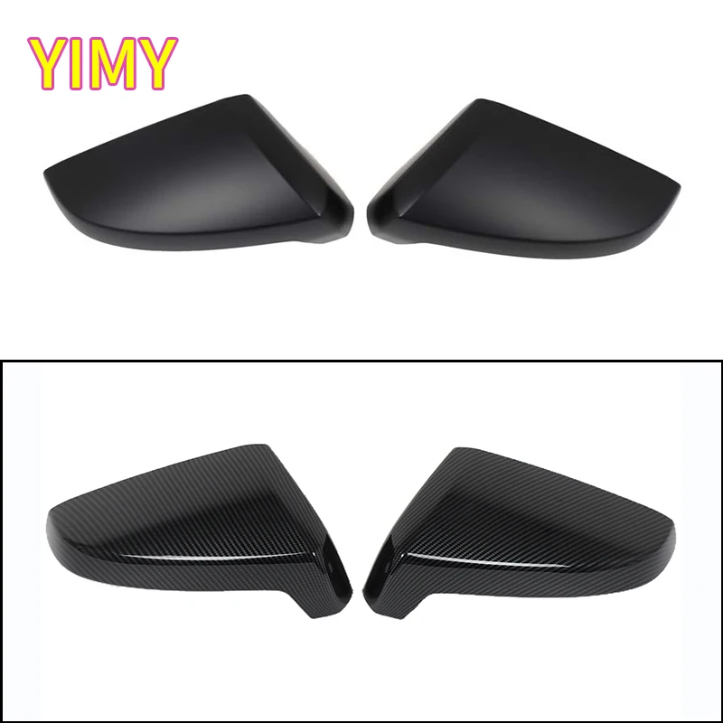 

2x ABS Plastic Carbon Fiber Side Door Rearview Mirror Decorative Cover Suitable for Mazda BT50 lsuzu D-MAX 2020-2025