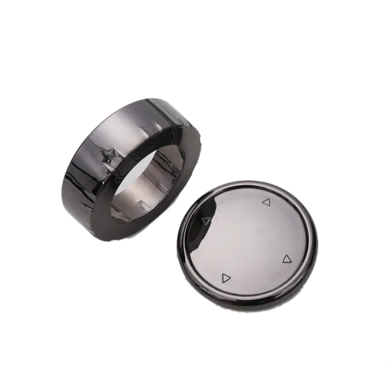 for IDrive Car Multimedia Button Cover Trim Knob Sticker for -BMW F10 F18 F07 F20 F21 F06 F12 F30 F01 F02 F25 F26