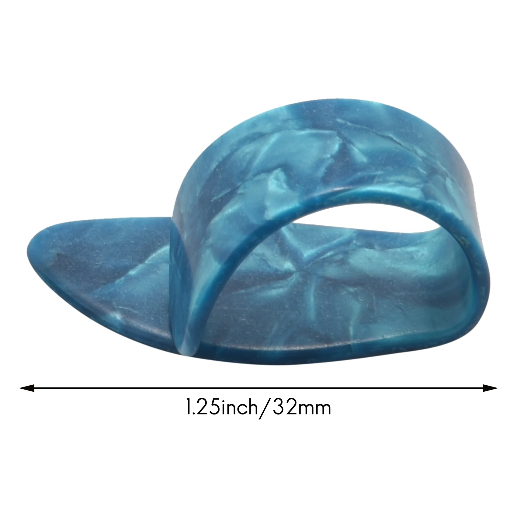 4 Pezzi Pick per Chitarra Pollice Mediatore in Celluloide Thumbpick per Chitarra Elettrica Acustica Spessore XQ