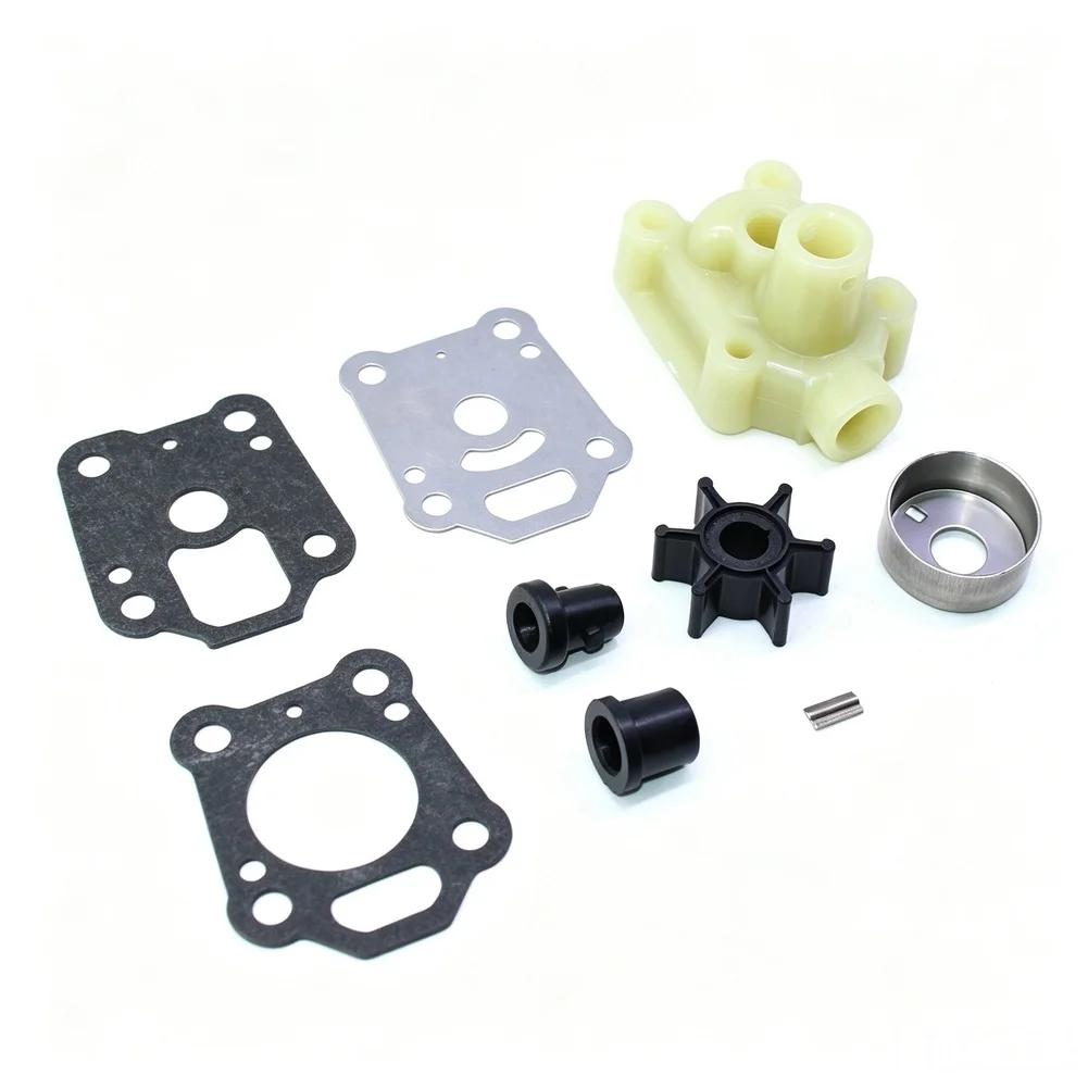 Boat Motor Pump Water Pump Kit For Boat Engine Cooling As Shown Water Pump Repair Kit 2-cycle Engine Compatible