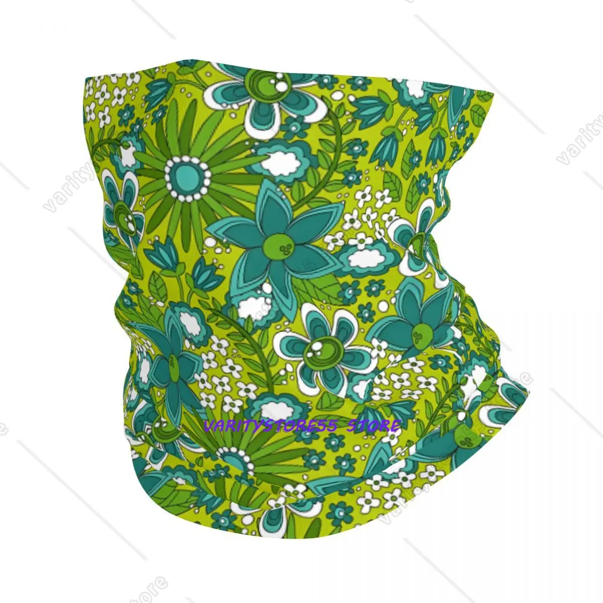 bandana-retro-verde-floral-lenco-estilo-anos-60-acessorio-unissex-para-todas-as-estacoes