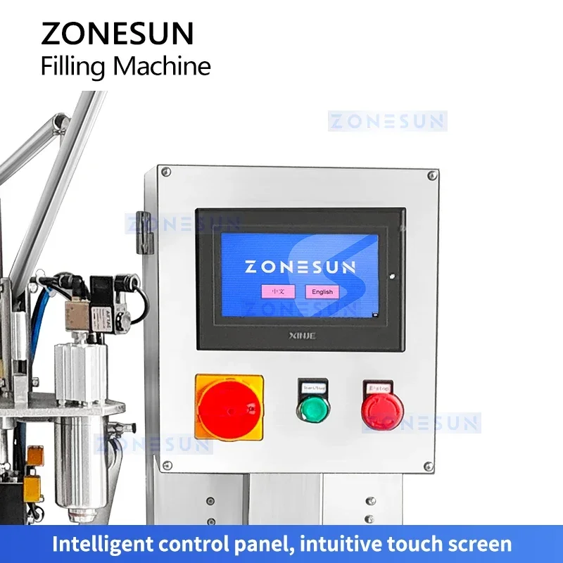 ZONESUN Beverages Water Bag In Box Packaging Equipment BIB Filler Tap Spout Pouch Filling Machine ZS-BIB01M