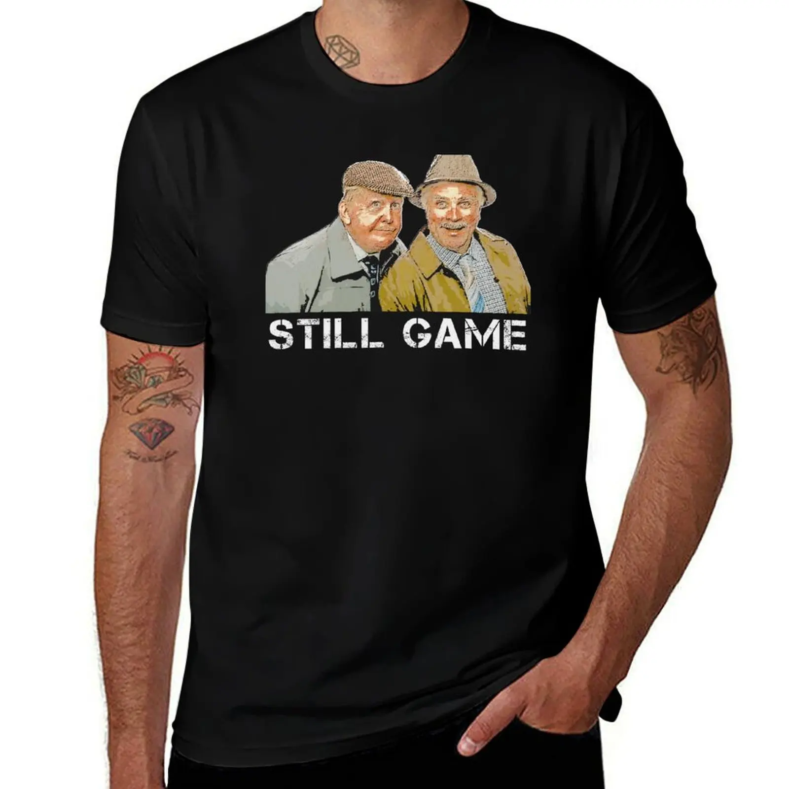 

Jack And Victor Still Game T-Shirt t shirts for man cotton men t shirt cotton 100% man tshirt T-Shirt