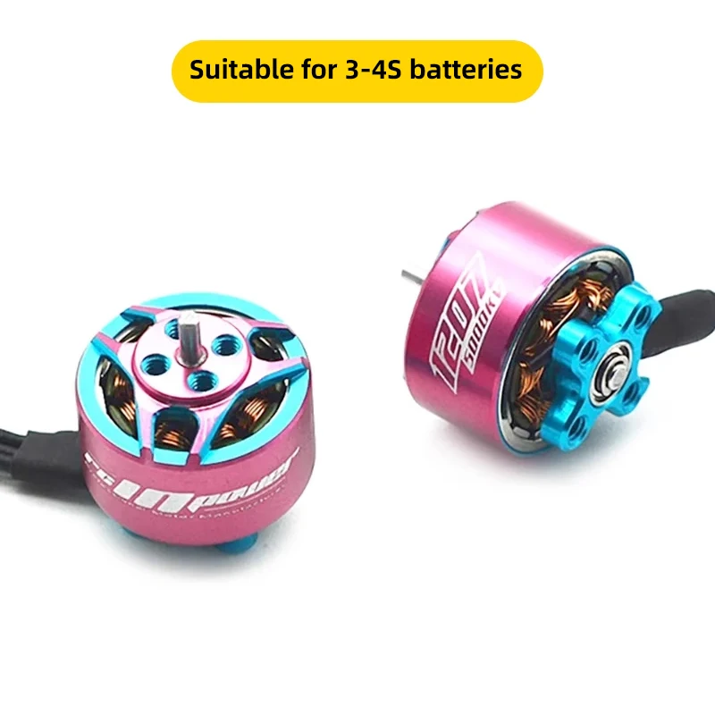 RCINPOWER GTS V2 1207 5000KV 3-4S 7500KV 2-3S Motore Brushless per RC Drone FPV Racing Tinywhoop Cinewhoop