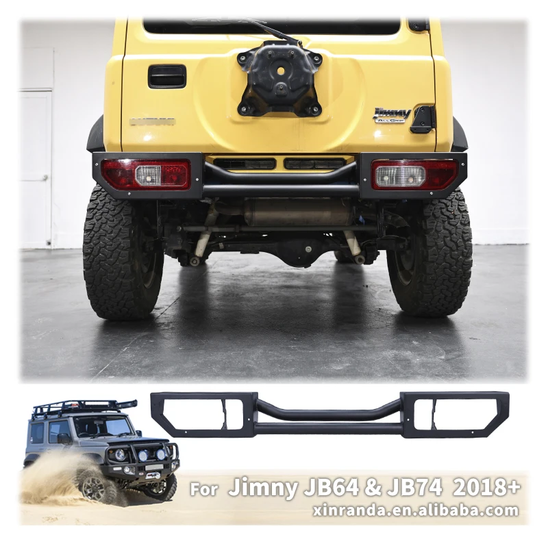 Rear Bumper Steel Jimny Bumper Bar Rear Body Kit Exterior Accessories For Suzuki Jimny JB64 JB74 JC74 2019 2020 2021 2022 2025