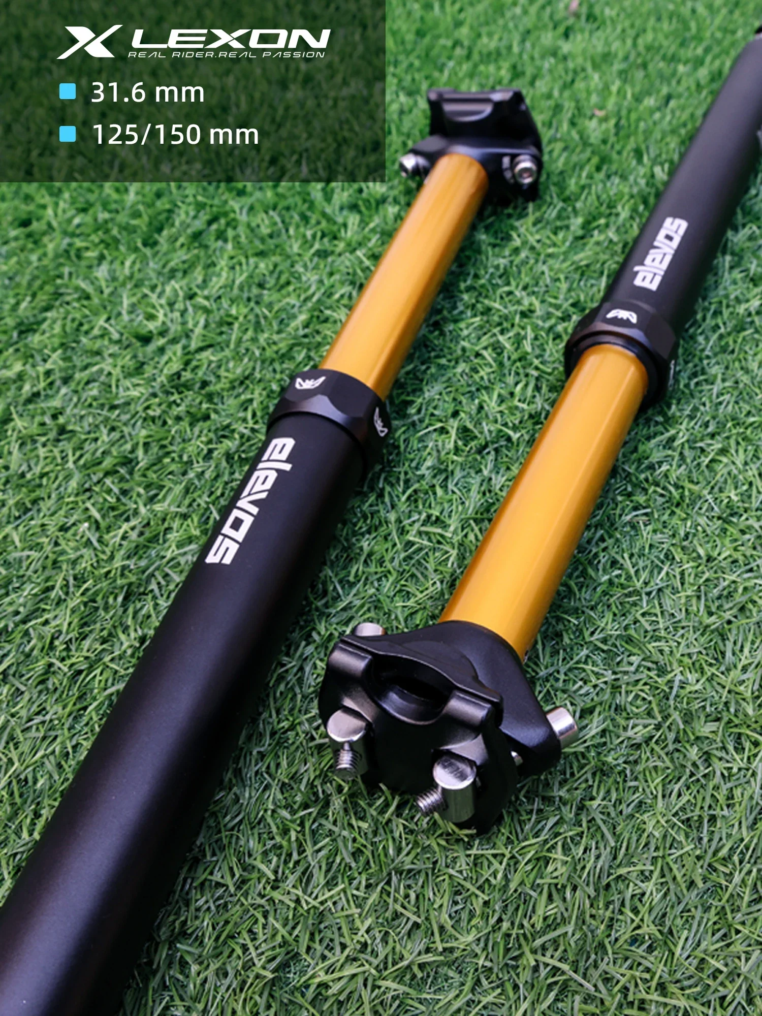 AliExpress Lexon Elevos MTB Dropper 31.6mm 125mm/150mm Seatpost Down Pull Internal Cable Remote Control Adjustable Suspensin Seatpost