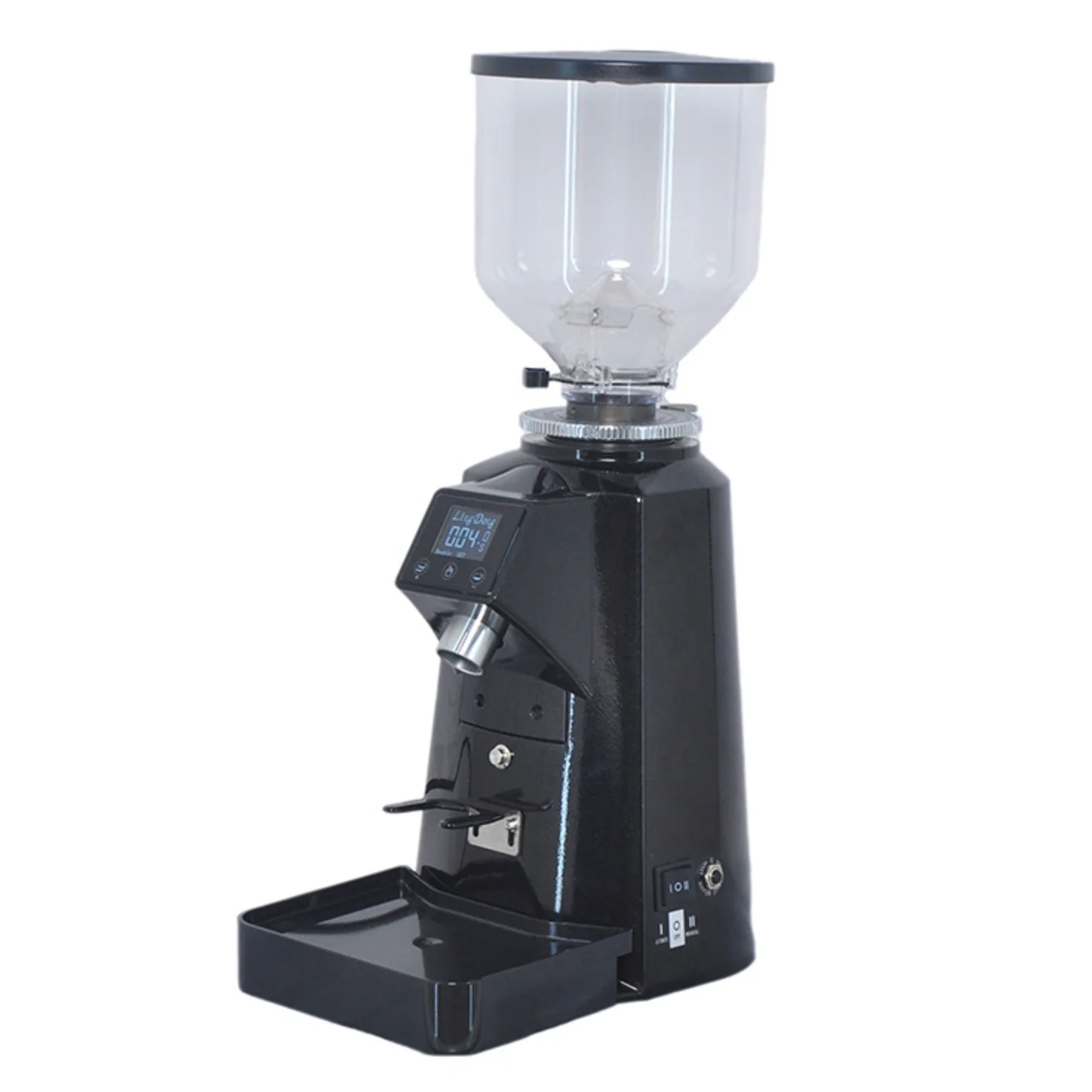 Commercial Coffee Grinder Flat Burr 64Mm - Profesjonalny młynek do kawy z płaskimi