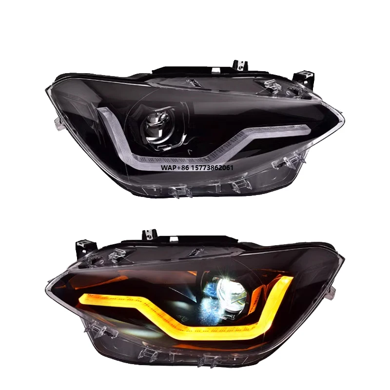 2 Pieces for 2012-2015 1 Series Accessories F20  Head Lamp Plug and Play 118i Upgrade Head Light LED Headlights