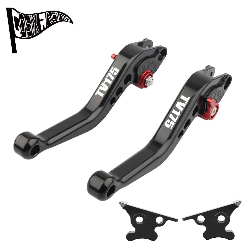 Fit For ROYAL ALLOY TV175 TV 175 Motorcycle Accessories Parts Handle Set Short Brake Clutch Levers