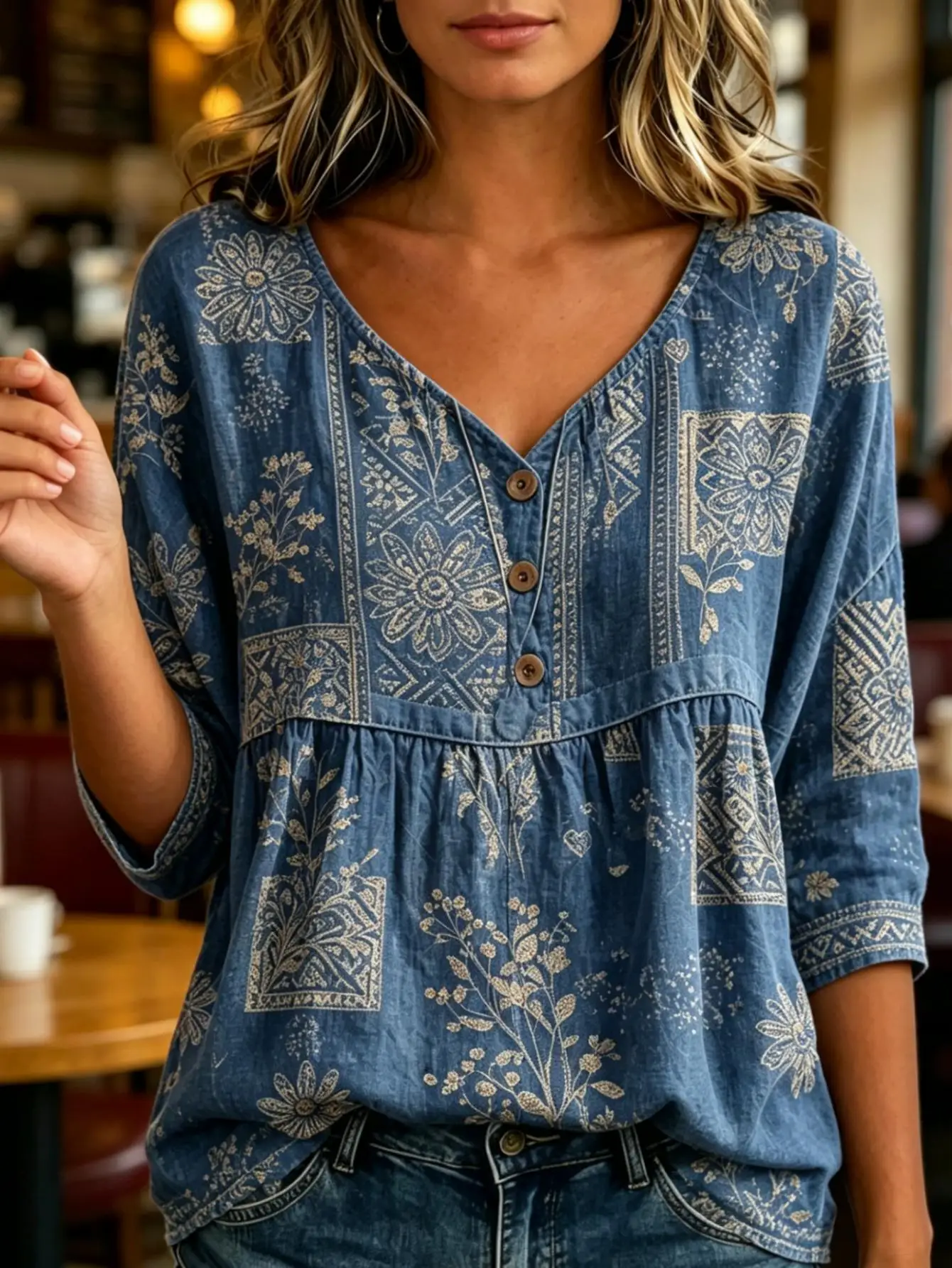 Thumbnail 3 - #16 Cheapest Denim Button Shirts Deals You Can Get