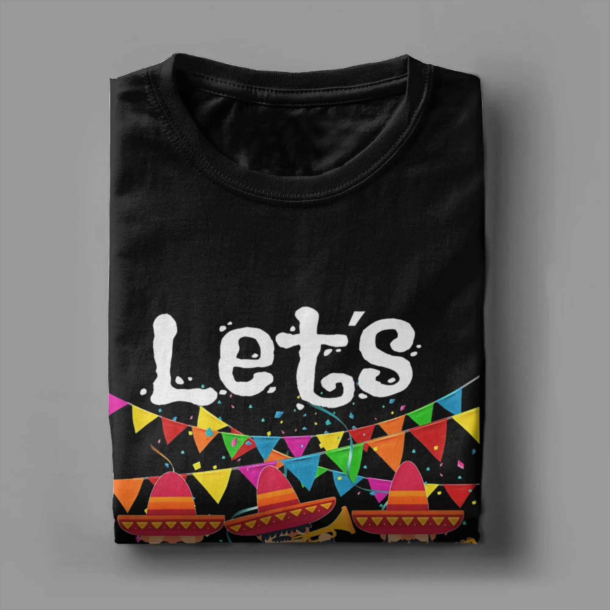 Let's Shift Party Fiesta T Shirt Couple Mexican Amigo Cinco De Mayo Awesome T Shirts Beach Comfortable Tees Big Size Tops