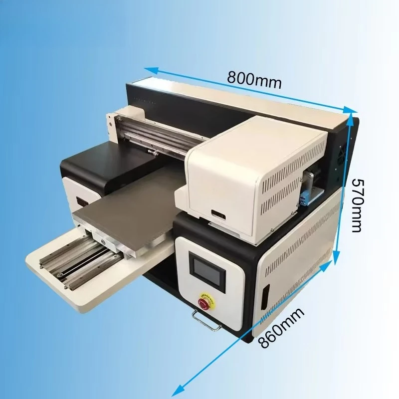 A3 30cm UV Flatbed Printer XP600 High Quality UV Ink For Golf Ball Phone Case Various Products Printing