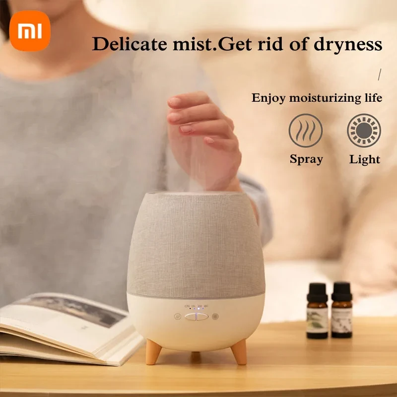 Xiaomi Youpin Aromatherapy Diffuser Humidifier Air Purifier Remote Control With LED Night Lamp Essential Oil Aroma Diffuser New