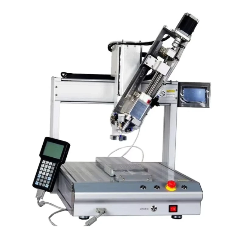 Immagine 7: Macchina Dispensatrice Automatica di Silicone ad Alta Pressione da 2600ml, Dispensatore di Colla da Tavolo a 3 Assi