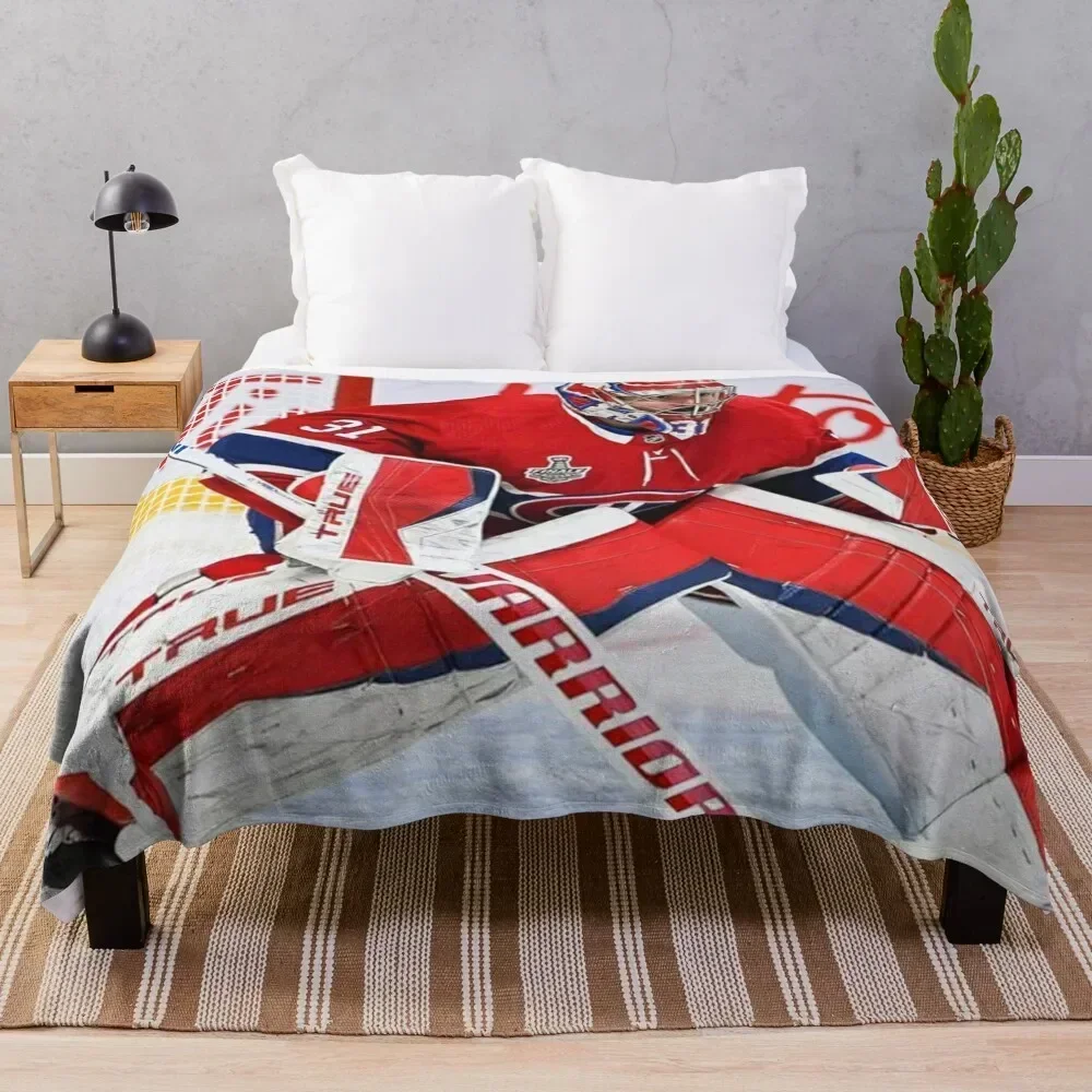 

Carey Price Throw Blanket Anti Shedding Soft Fuzzy Blanket for Home