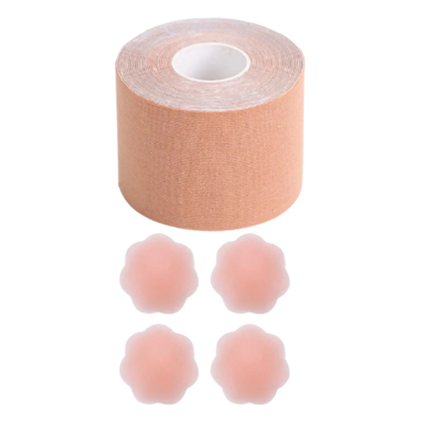 Breast Tape Breast Support Lifting 16ft Adhesive Invisible Bra Breast Patch Body Tape for Deep V Dress Daily Wear Wedding Dress