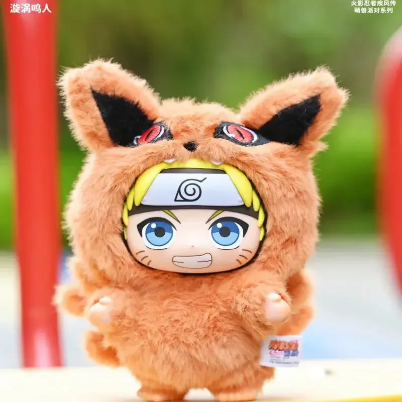 สินค้าใหม่ยอดนิยม Naruto Shippuden น่ารัก BEAST PARTY Series กล่องตาบอดอินเทรนด์เล่น Handmade ตุ๊กตาตุ๊กตาเครื่องประดับตกแต่ง