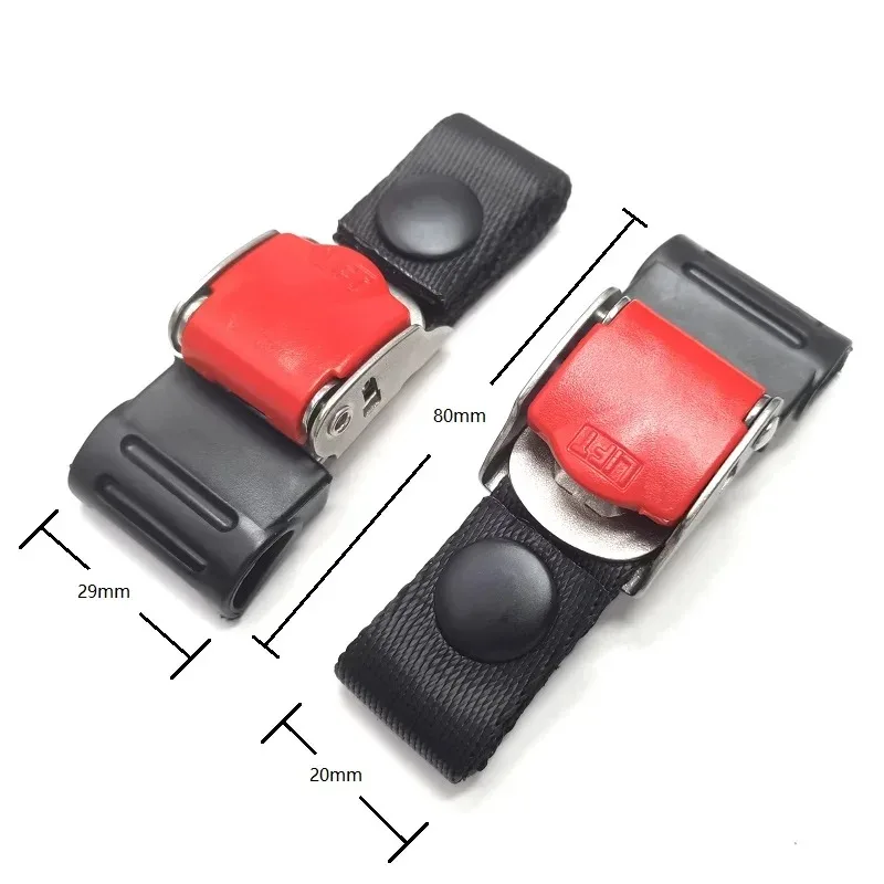 

1 шт., комплект быстроразъемных пряжек для шлема, адаптер для ремня для подбородка из нержавеющей стали с храповым механизмом - установка без снятия защелки для ремня